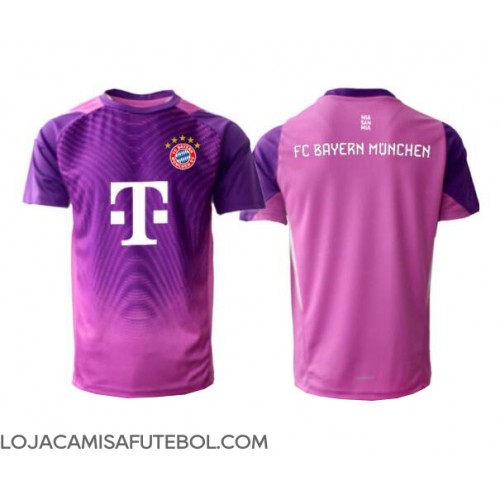 Camisa de Futebol Bayern Munich Goleiro Equipamento Alternativo 2025-26 Manga Curta Camisa de Futebol Bayern Munich Goleiro Equipamento Alternativo 2025-26 Manga Curta